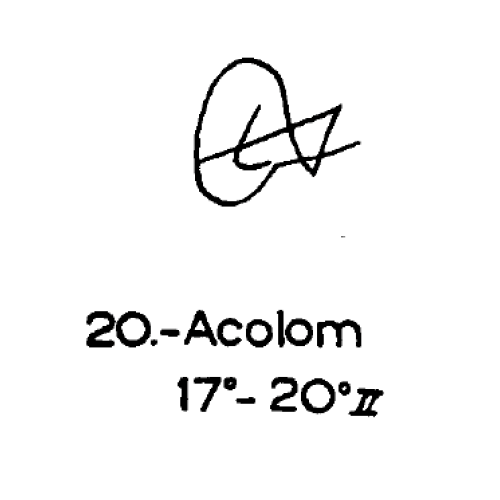 20) Acolom